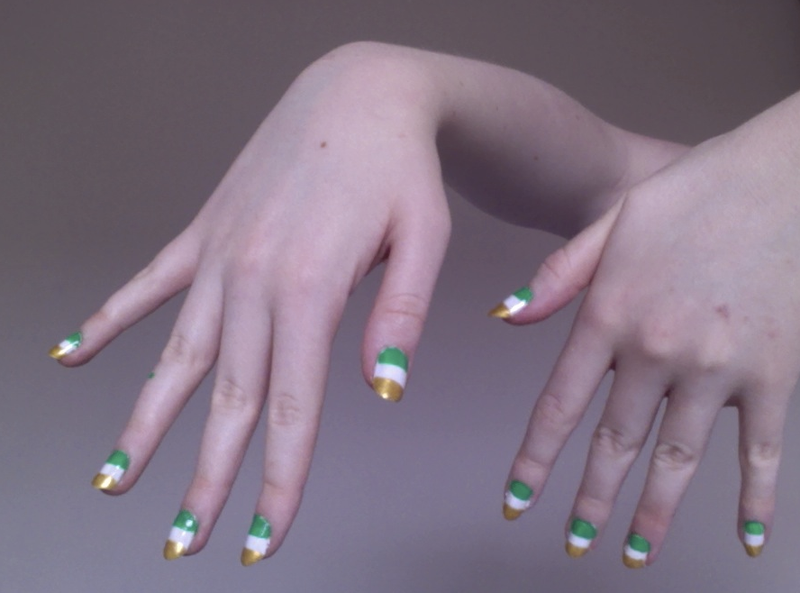 Illustration for article titled Patrick's Day Nails!